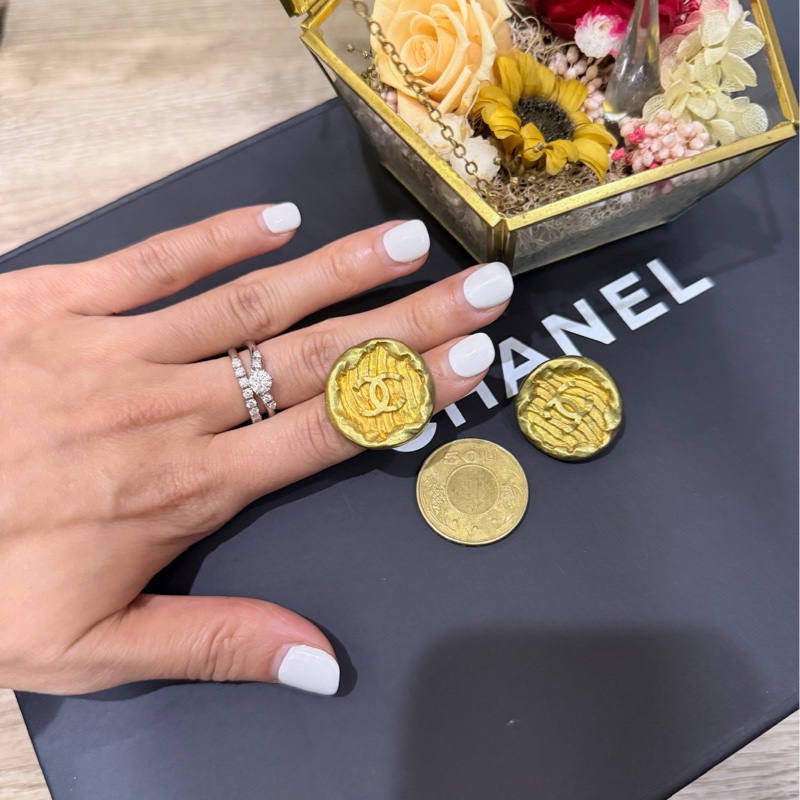 香奈兒精緻工藝 24k金 熔岩系列 CHANEL VINTAGE-3