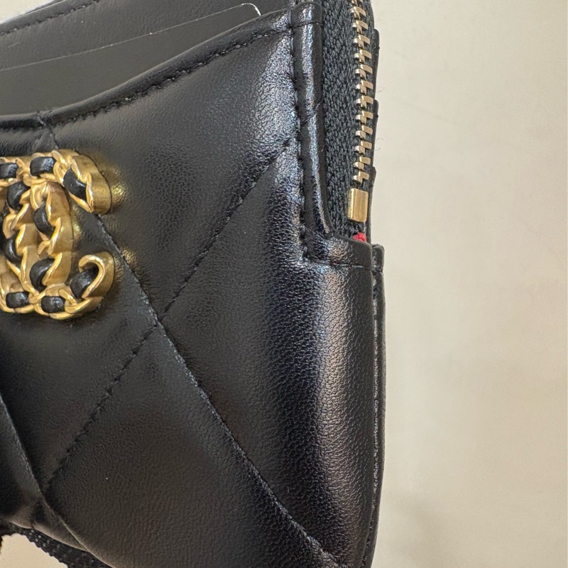 香奈兒 chanel 19系列黑金吐司包-1