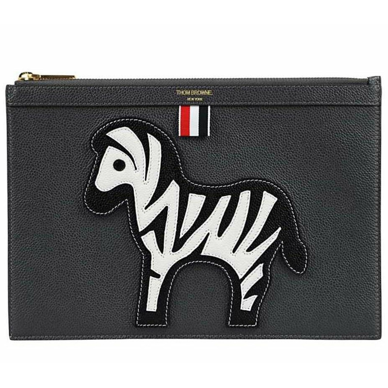 THOM BROWNE 21SS MAC110L 鵝卵石紋中等離合器-0