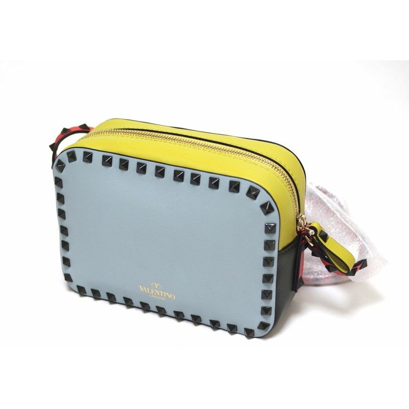 VALENTINO 多扣環斜背包-10