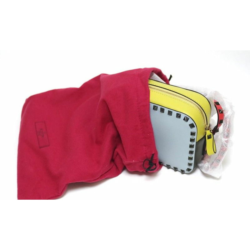 VALENTINO 多扣環斜背包-13