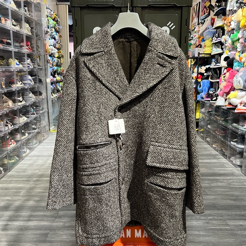 Hermès 愛馬仕 秀款羊毛大衣46碼-0