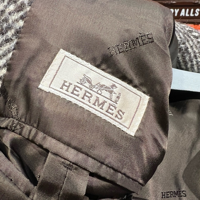 Hermès 愛馬仕 秀款羊毛大衣46碼-4