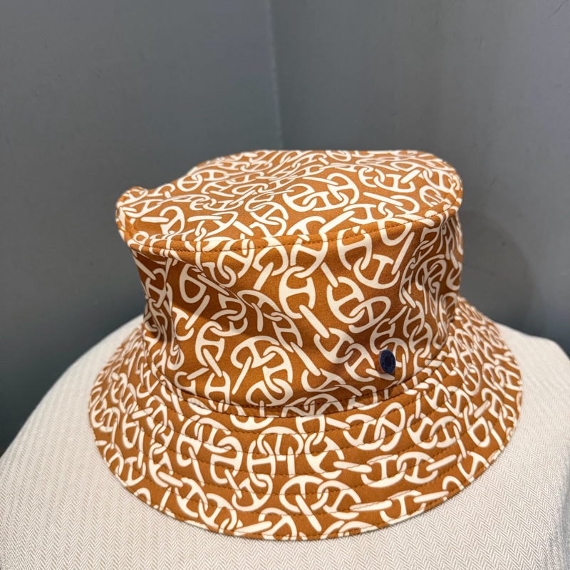 Hermes 愛馬仕 滿版 豬鼻 漁夫帽-1