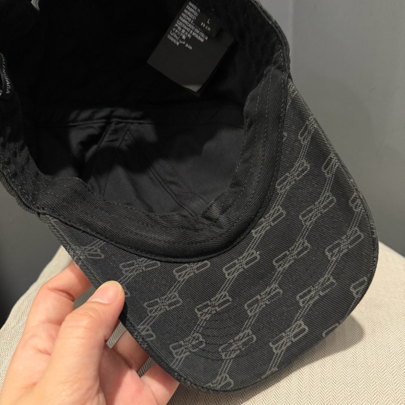 Balenciaga 巴黎世家 滿版 BB 水洗 棒球帽 鴨舌帽-16
