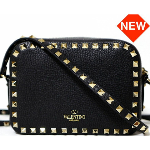 VALENTINO 鉚釘斜背包