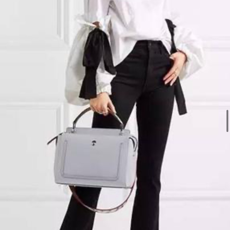 Fendi Dotcom 米白托特包-1