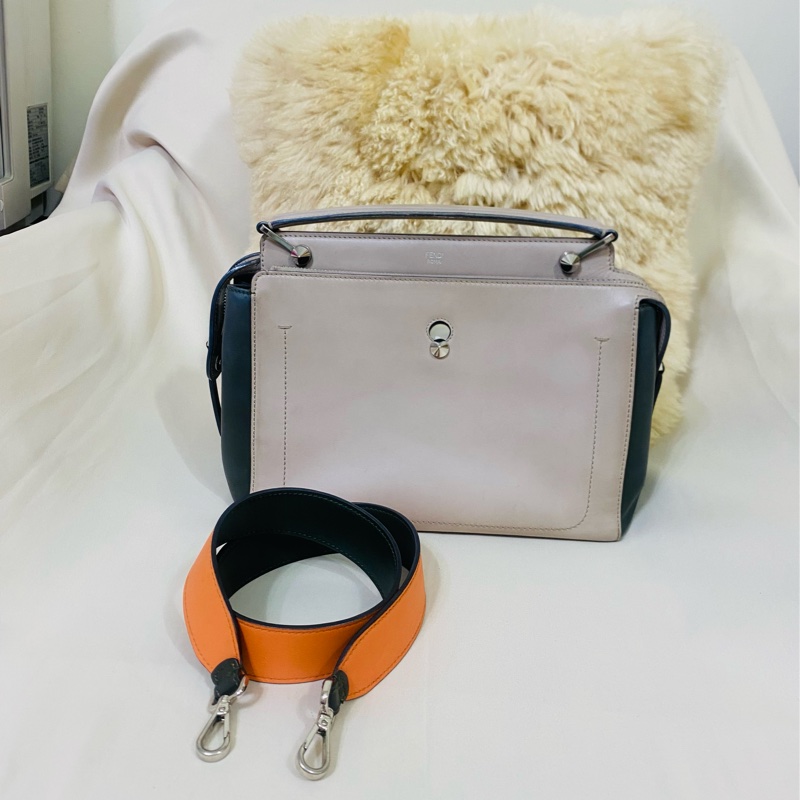 Fendi Dotcom 米白托特包-4