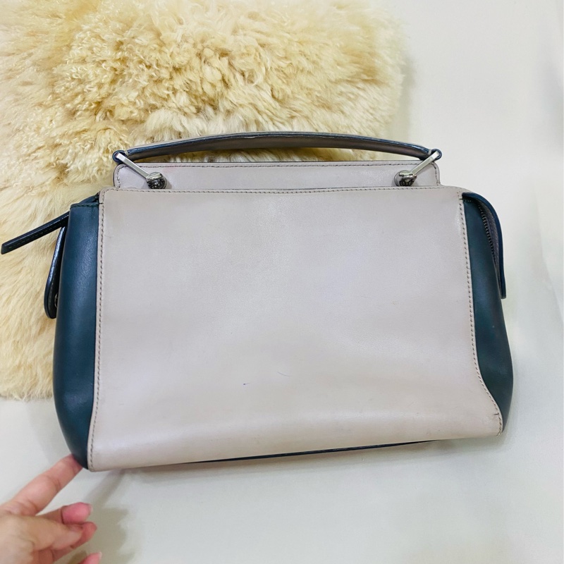 Fendi Dotcom 米白托特包-10