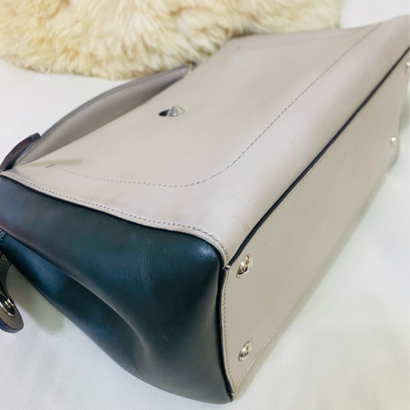 Fendi Dotcom 米白托特包-14