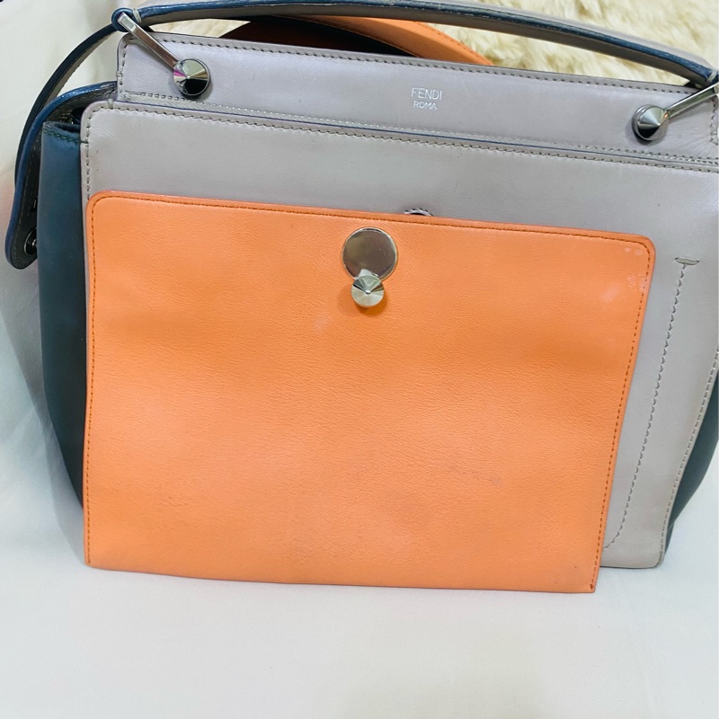 Fendi Dotcom 米白托特包-40