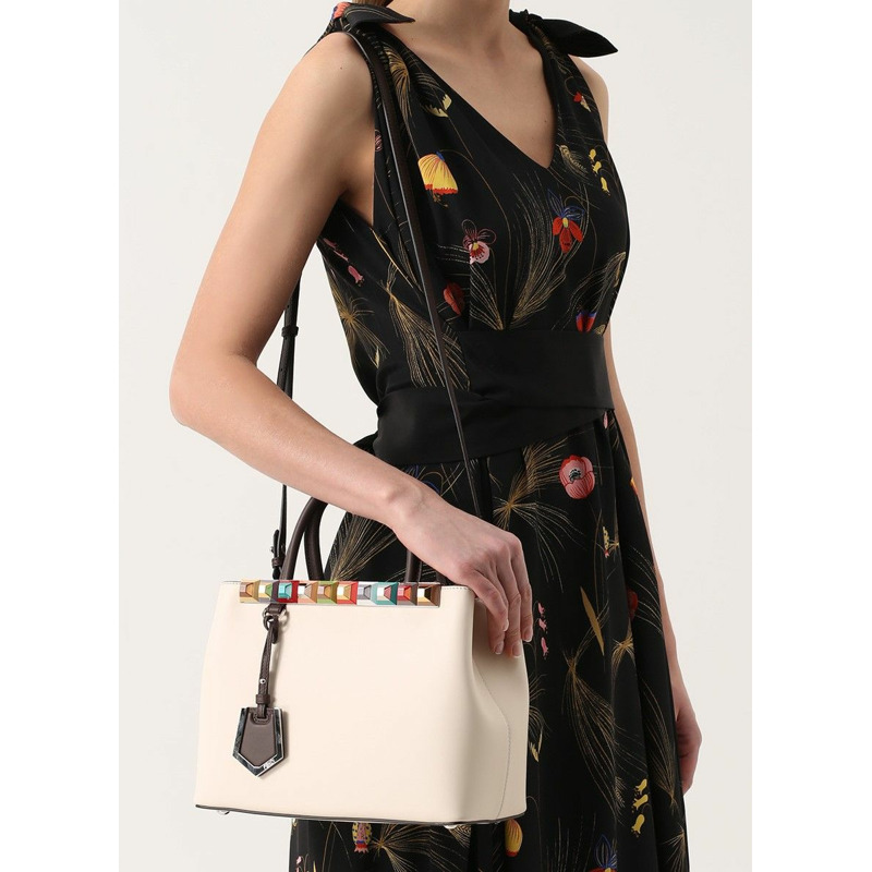 FENDI Fendi Petite 8BH253SVG To Jours 鉚釘包-5
