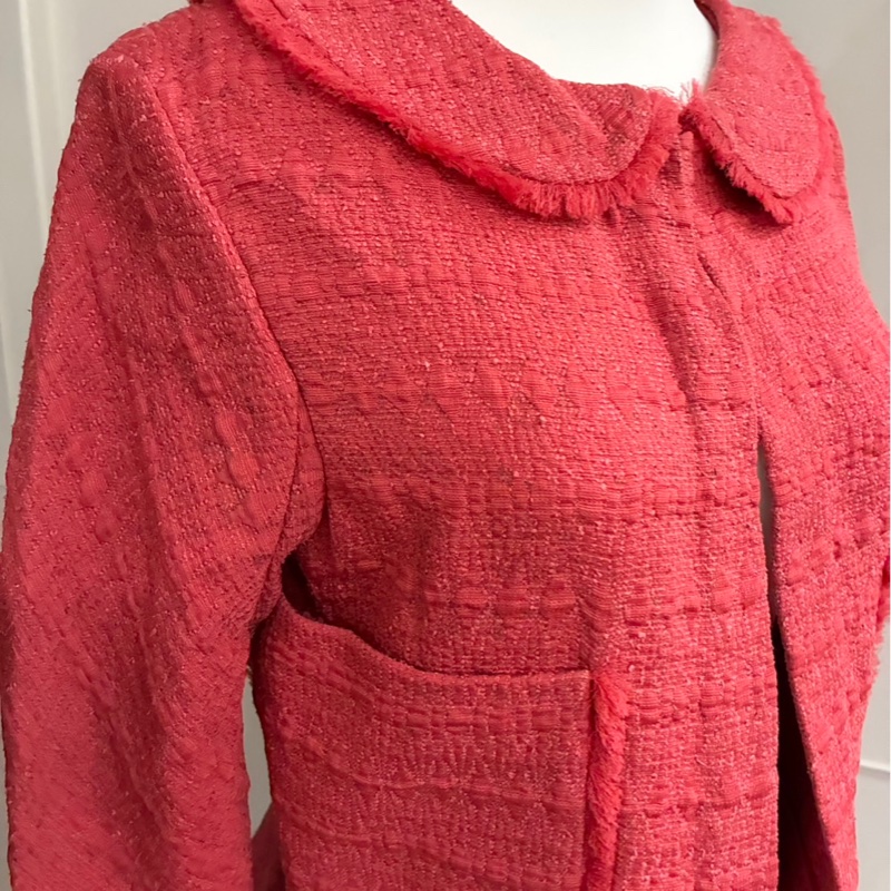 《新歡舊愛》原5萬多正品MARNI紅色系修身版氣質外套40/S-2