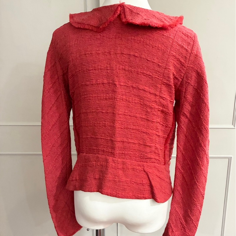 《新歡舊愛》原5萬多正品MARNI紅色系修身版氣質外套40/S-3