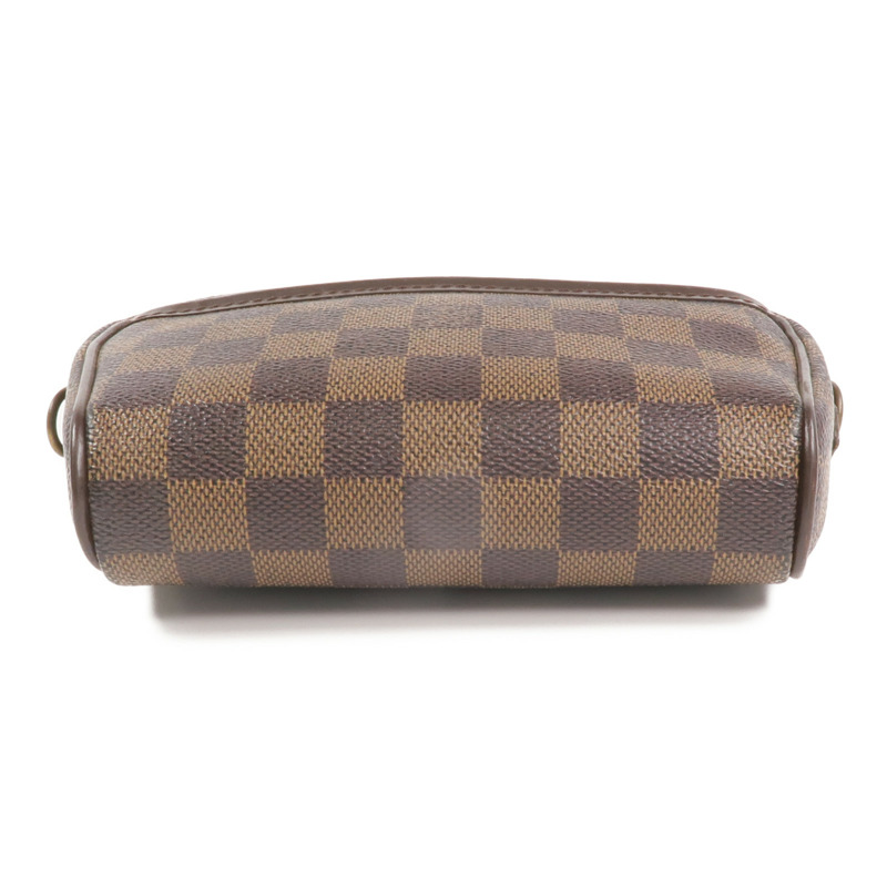 LOUIS VUITTON Damier Pochette Ipanema金扣肩背袋-3