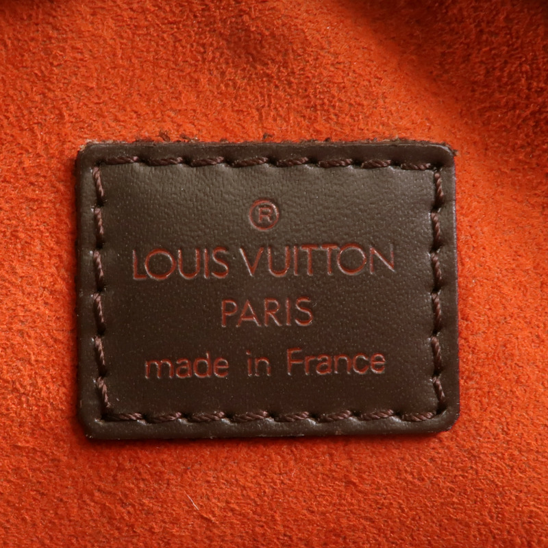 LOUIS VUITTON Damier Pochette Ipanema金扣肩背袋-5