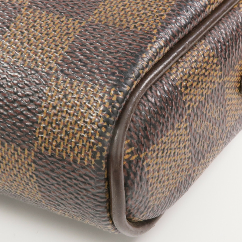 LOUIS VUITTON Damier Pochette Ipanema金扣肩背袋-12