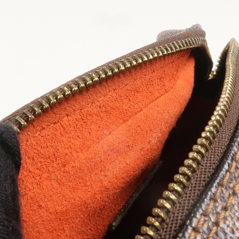 LOUIS VUITTON Damier Pochette Ipanema金扣肩背袋-15