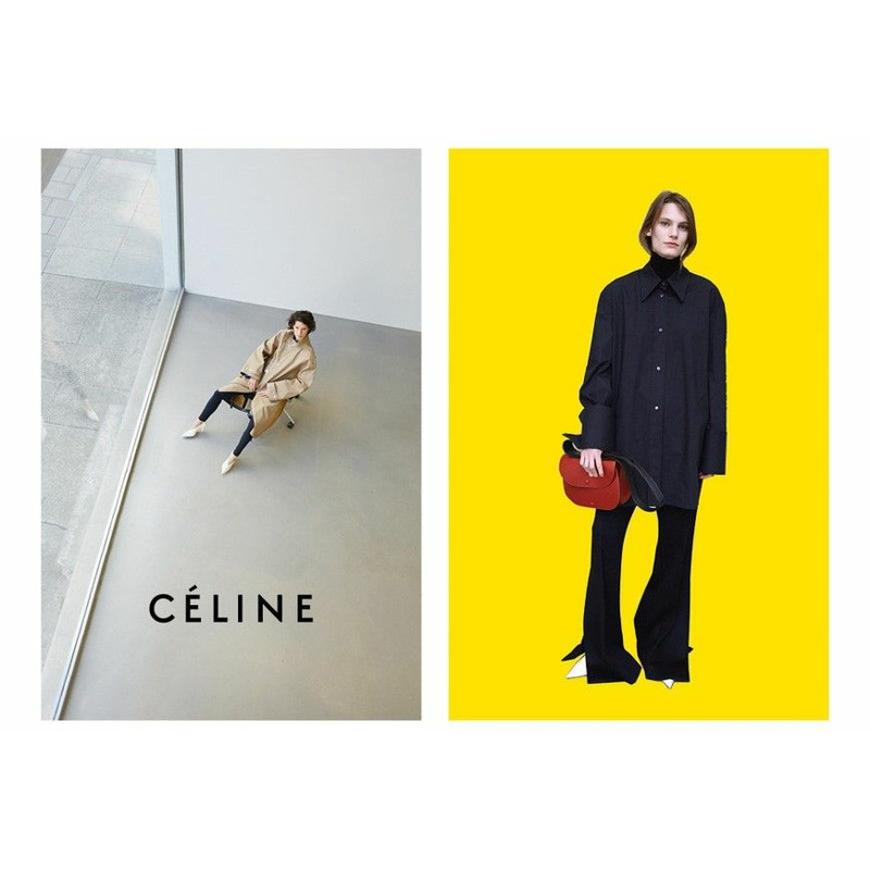CELINE 171453 B2Y 大型三件組 古董玫瑰-1