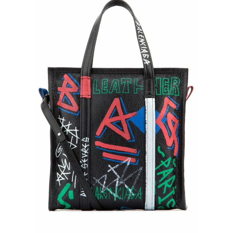 BALENCIAGA 塗鴉 Baza 小包 443096 0FE4N-4