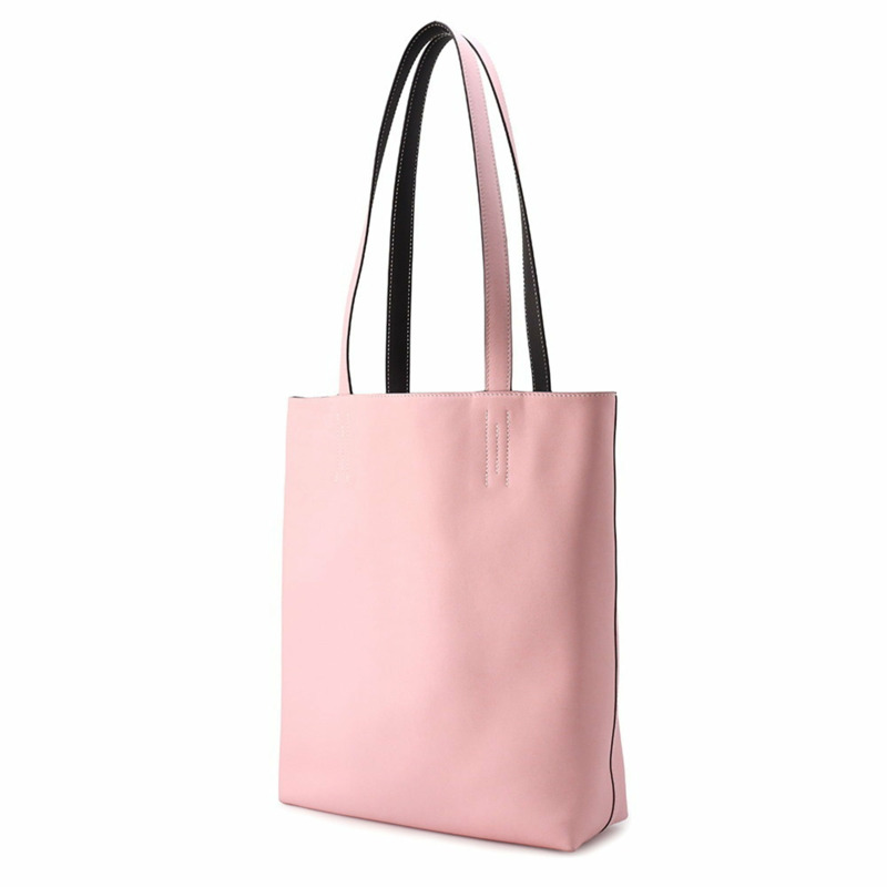 Hermes Hermès Neo Double Sens 35 手提包，玫瑰櫻/Ebène Swift，K 印章，雙面-2