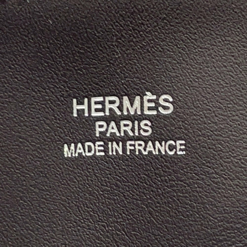 Hermes Hermès Neo Double Sens 35 手提包，玫瑰櫻/Ebène Swift，K 印章，雙面-11