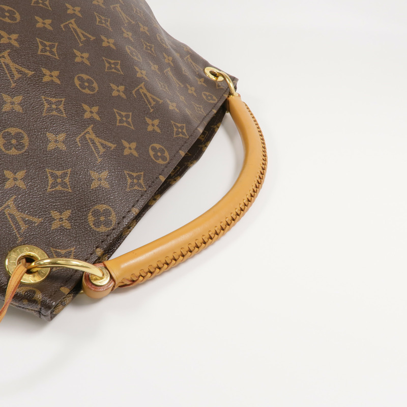 LOUIS VUITTON Monogram Artsy GM金扣肩背袋-7