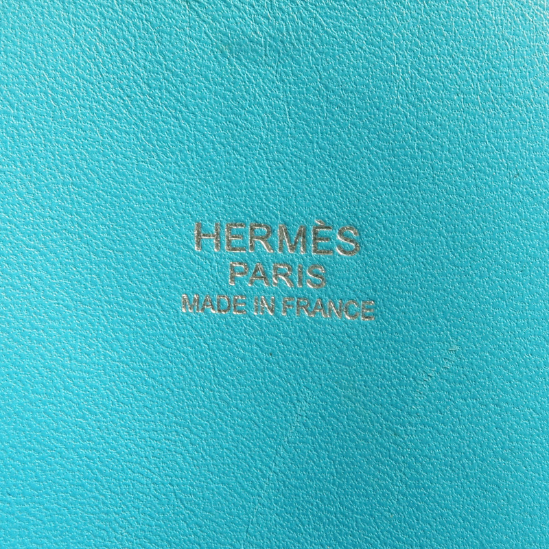 HERMES Clemence皮革Bolide 31銀扣手挽袋-5