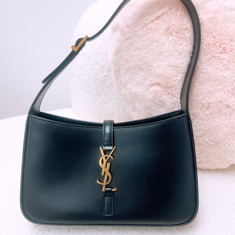 YSL le5a7 hobo 黑金腋下包