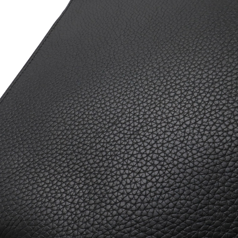 路易威登 LV Circle Pochette Jour GM NM 手拿包/第二包 Taurillon 皮革黑色藍色 (M67763)-4