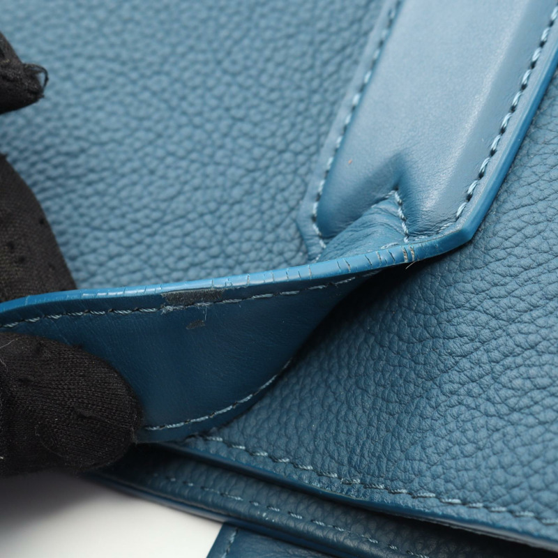 路易威登 Fastline 手提單肩包 M23707 LV Aerogram 皮革 藍色 二手 LV-7