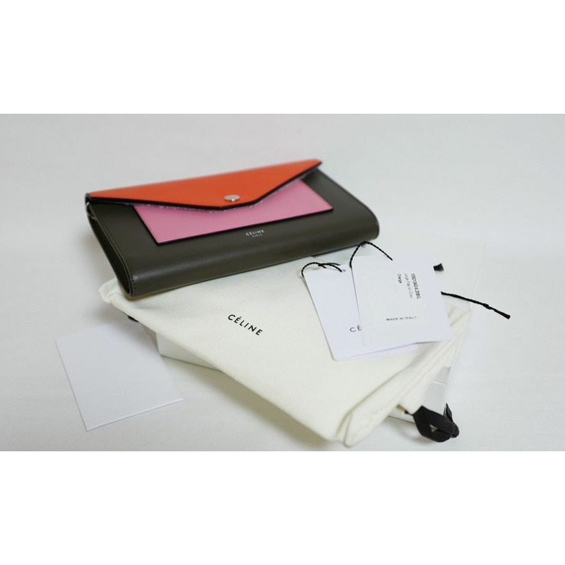 CELINE 大號翻蓋鏈條包 105213AD4-7