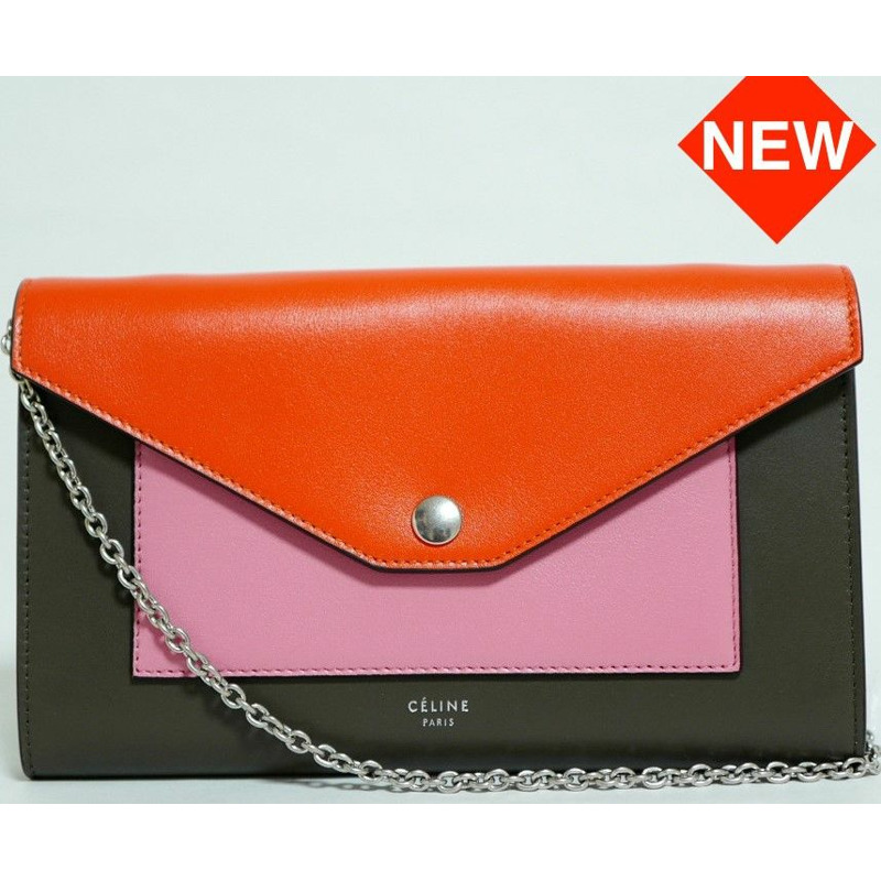 CELINE 大號翻蓋鏈條包 105213AD4-9