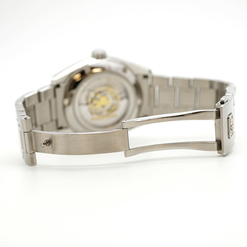 精工 Grand 9S85-01H0 SBGH271 綠色錶盤男士腕錶-4