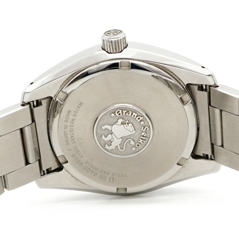 精工 Grand 9R65-0DY0 SBGA439 海軍藍錶盤男士腕錶-5