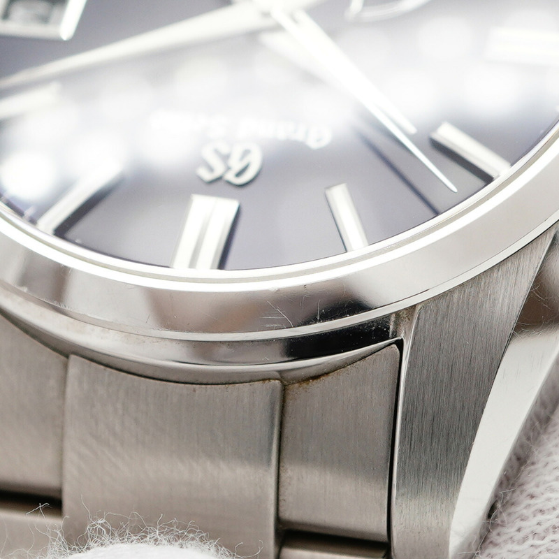 精工 Grand 9R65-0DY0 SBGA439 海軍藍錶盤男士腕錶-7