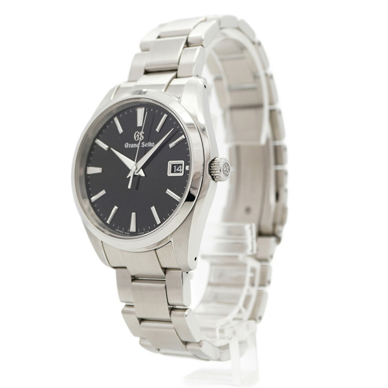 精工 Grand 9F85-0AC0 SBGP011 黑色錶盤男士腕錶-2