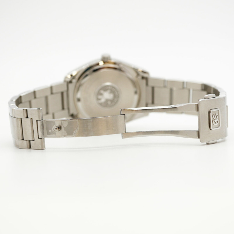 精工 Grand 9F85-0AC0 SBGP011 黑色錶盤男士腕錶-4