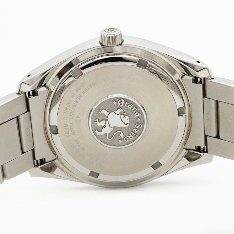 精工 Grand 9F85-0AC0 SBGP011 黑色錶盤男士腕錶-5