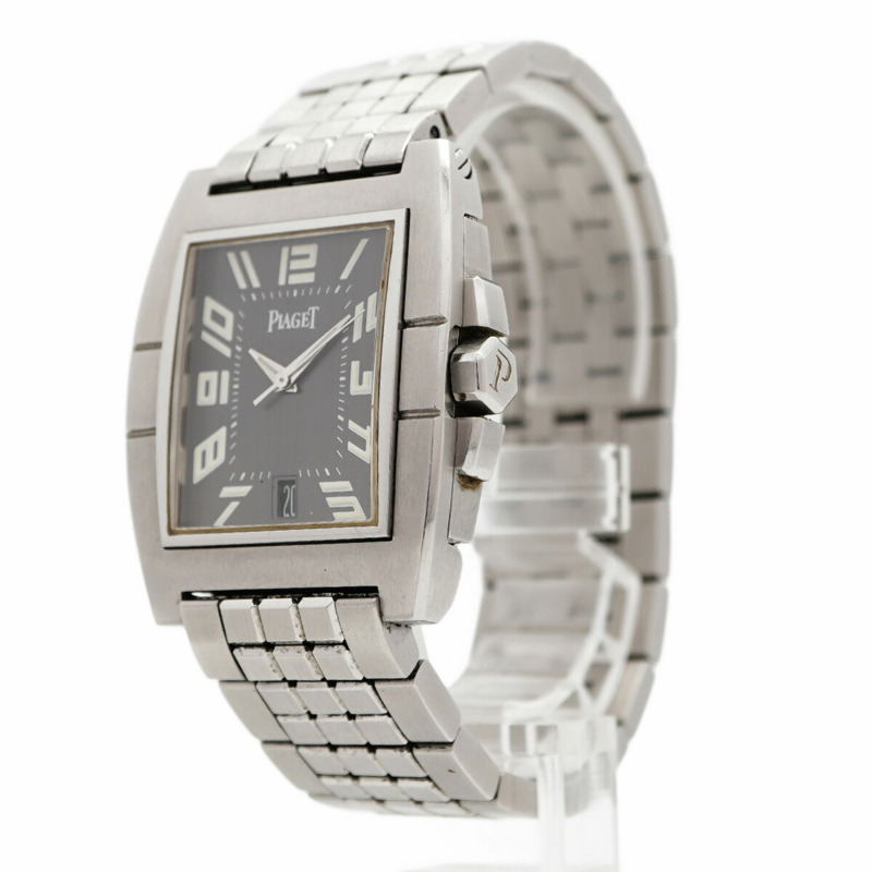 伯爵 Upstream 27050 銀色錶盤男士腕錶-1