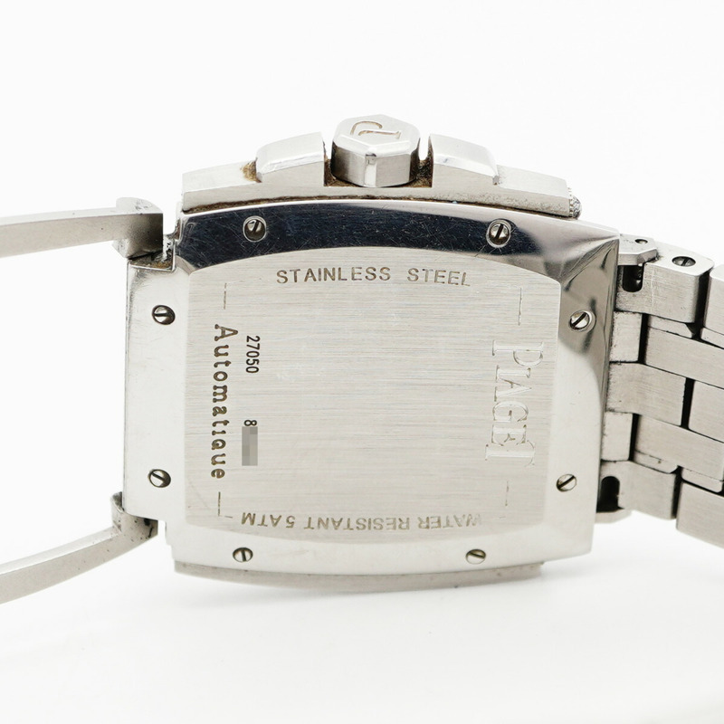 伯爵 Upstream 27050 銀色錶盤男士腕錶-4