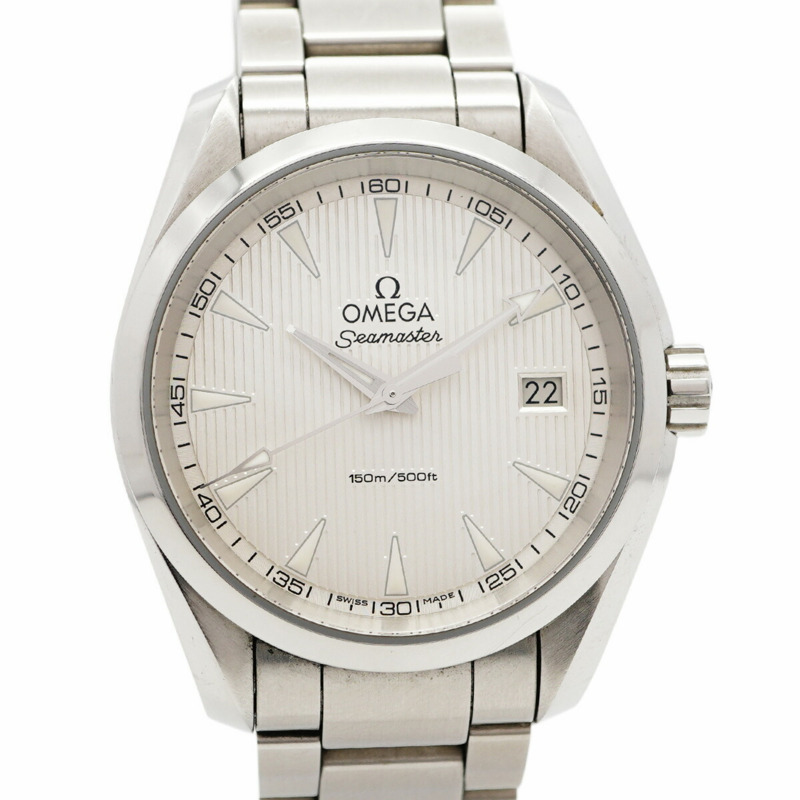 歐米茄海馬系列 231.10.39.60.02.001 銀色錶盤男士腕錶-0