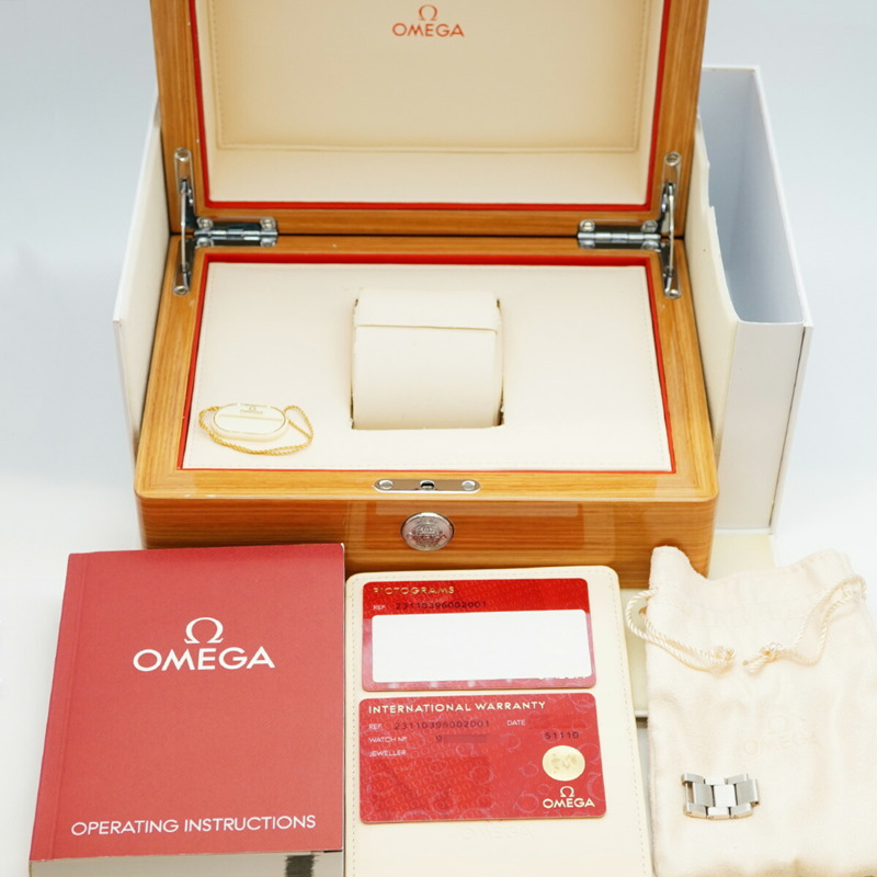 歐米茄海馬系列 231.10.39.60.02.001 銀色錶盤男士腕錶-1