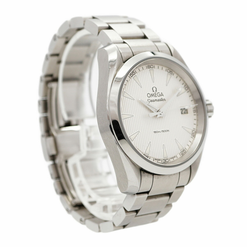 歐米茄海馬系列 231.10.39.60.02.001 銀色錶盤男士腕錶-3