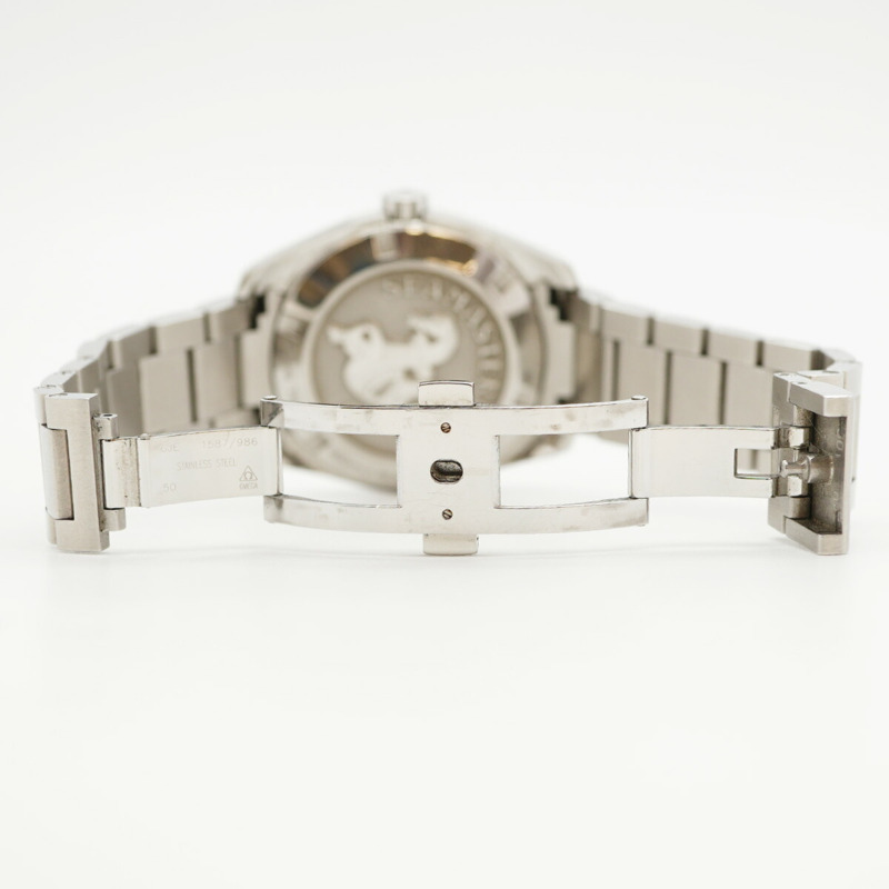 歐米茄海馬系列 231.10.39.60.02.001 銀色錶盤男士腕錶-4