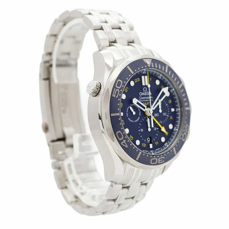 歐米茄海馬系列 212.30.44.52.03.001 海軍藍錶盤男士腕錶-3