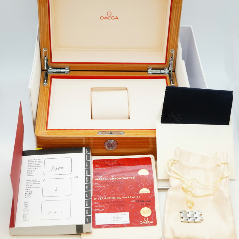 歐米茄海馬系列 210.30.42.20.01.001 黑色錶盤男士腕錶-1