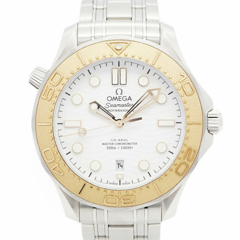 歐米茄海馬系列 522.21.42.20.04.001 白色錶盤男士腕錶-0