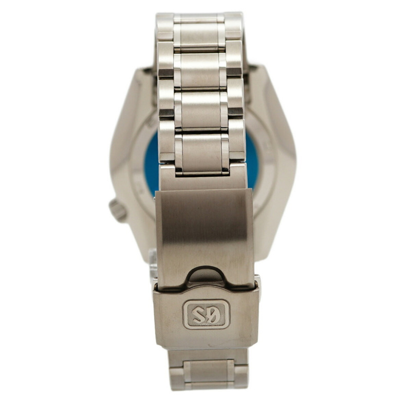 精工 Grand 9S85-01B0 SBGH257 藍色錶盤男士腕錶-8