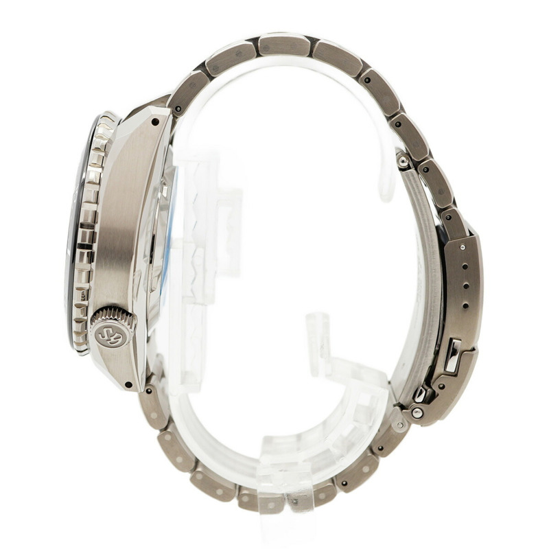 精工 Grand 9S85-01B0 SBGH257 藍色錶盤男士腕錶-9